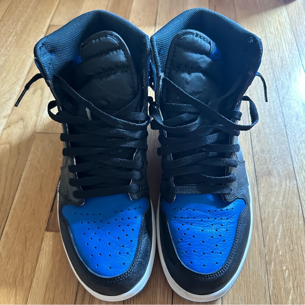 Jordan 1s Black and Blue Royals Size 11